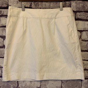 Banana Republic White Skirt Size 10